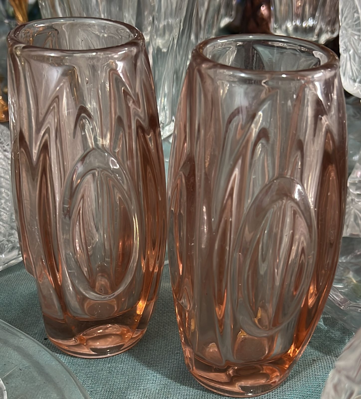 par-de-floreros-en-cristal-de-murano